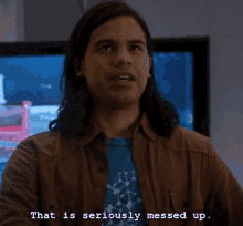 That Seriously Messed Up The Flash GIF - That Seriously Messed Up The Flash Cisco Ramon GIFs