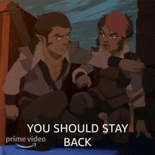 You Should Stay Back Scanlan GIF - You Should Stay Back Scanlan The Legend Of Vox Machina GIFs