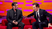 Johnny Depp Get Closer GIF - Johnny Depp Get Closer Benedict Cumberbatch GIFs