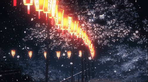 Anime Background GIF - Anime Background Lanterns - Discover & Share GIFs