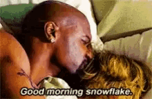 Terry Crews Good Morning GIF - Terry Crews Good Morning Snowflake GIFs