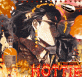 a picture of a man with the words hot summer hot summer hot summer