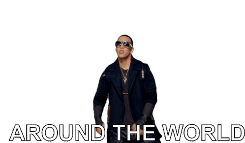 Around The World Daddy Yankee Sticker - Around The World Daddy Yankee Limbo Stickers