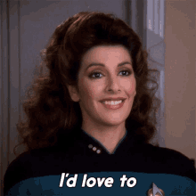 Id Love To Deanna Troi GIF - Id Love To Deanna Troi Star Trek GIFs