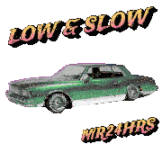 Low And Slow Low & Slow Sticker - Low And Slow Low & Slow Mr24hrs Stickers