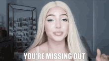 Youre Missing Out Nathalie Paris GIF
