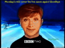 Mondays Will Never Be The Same Again Anne Robinson GIF - Mondays Will Never Be The Same Again Anne Robinson Bbc Comedy GIFs