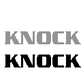 Knock Took Sticker - Knock Took Icon Stickers