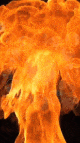 a close up of a fireball with bubbles around it
