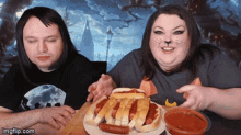 Foodie Beauty Chantal GIF - Foodie Beauty Chantal Hot Dogs GIFs