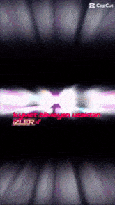 a screen shot of a video that says ' capcut ' on the bottom