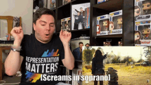 Scream Screams GIF - Scream Screams Soprano GIFs