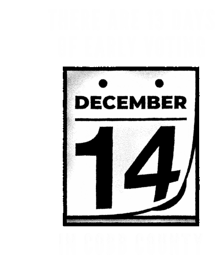 Early Voting Georgia Sticker - Early Voting Georgia Ga Stickers