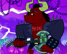 heavy metal demon teen titans go