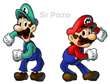 Mario And Luigi Mario & Luigi GIF - Mario And Luigi Mario & Luigi Luigi GIFs