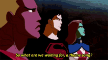 Superboy Theme Song GIF - Superboy Theme Song Entrance GIFs