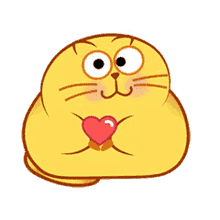 happycat fat cat love you