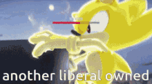 Sonic Frontiers Liberal GIF - Sonic Frontiers Liberal Liberal Owned GIFs