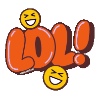 Emotion Laughter Sticker