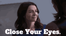 Greys Anatomy Amelia Shepherd GIF - Greys Anatomy Amelia Shepherd Close Your Eyes GIFs