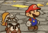 Paper Mario Griddy GIF - Paper Mario Mario Griddy GIFs