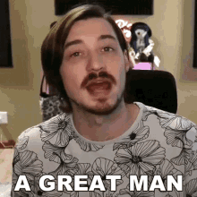 A Great Man Aaron Brown GIF - A Great Man Aaron Brown Bionicpigyt GIFs