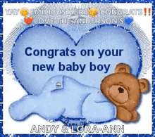 congratulations new son congrats new baby boy emilio is here