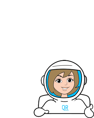 Smile Space Suit Sticker - Smile Space Suit Wink Stickers