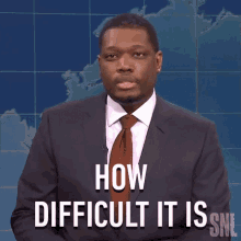 How Difficult It Is Saturday Night Live GIF