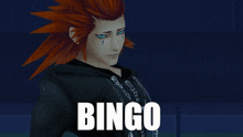 Bingo Axel GIF - Bingo Axel Kingdom Hearts GIFs