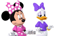 oh minnie mouse daisy duck mickey mouse funhouse shocked