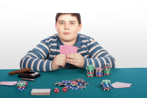 Kid Wants To Play Poker Poker Sticker - Kid Wants To Play Poker Poker Kid Stickers