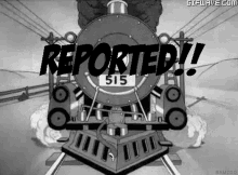 Report Train Reported GIF - Report Train Reported Scammer GIFs