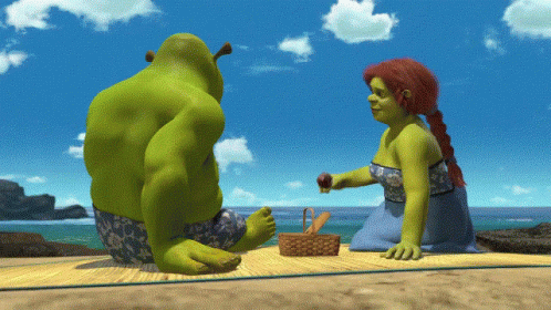 Shrek Shrek2 GIF - Shrek Shrek2 Beach - Discover & Share GIFs