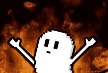 Dead Pixels Ghost GIF - Dead Pixels Ghost Fire GIFs