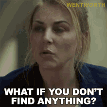 what if you dont find anything allie novak wentworth what if you find nothing what if you cant find a thing