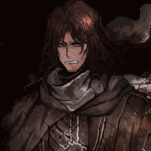 a purple hat with a man 's face in it