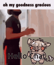 Wiglet Hello Chat GIF - Wiglet Hello Chat Doodle World GIFs