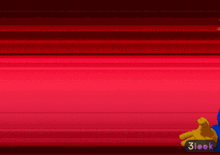 a cartoon of a man with green hair and a yellow belt with the word 3look on the bottom