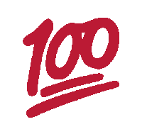 100porcento Sticker - 100porcento Stickers