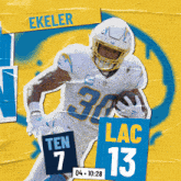 Los Angeles Chargers (13) Vs. Tennessee Titans (7) Fourth Quarter GIF - Nfl National Football League Football League GIFs