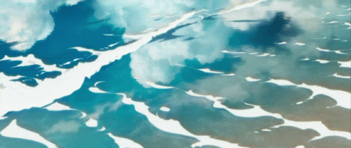 Landscape anime water GIF  Find on GIFER