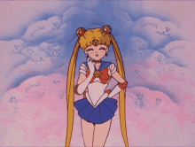 a group of anime characters standing next to each other including sailor moon
