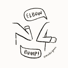 Elbow Bump Yeah GIF