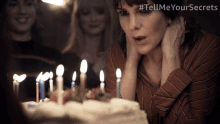 blowing out candles emma tell me your secrets birthday candles anniversary