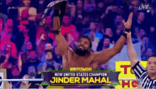 Jinder Mahal Us Champion GIF - Jinder Mahal Us Champion Us Title GIFs