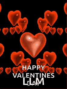 Love Happy Valentines Day GIF - Love Happy Valentines Day Hearts GIFs