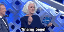 Drusilla Foer Namo Bene GIF - Drusilla Foer Namo Bene Sanremo2022 GIFs