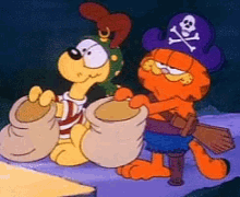 Garfield Halloween GIF - Garfield Halloween GIFs