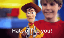 Hats Off To You Woody Toy Story GIF - Hats Off To You Hats Off Woody Toy Story GIFs